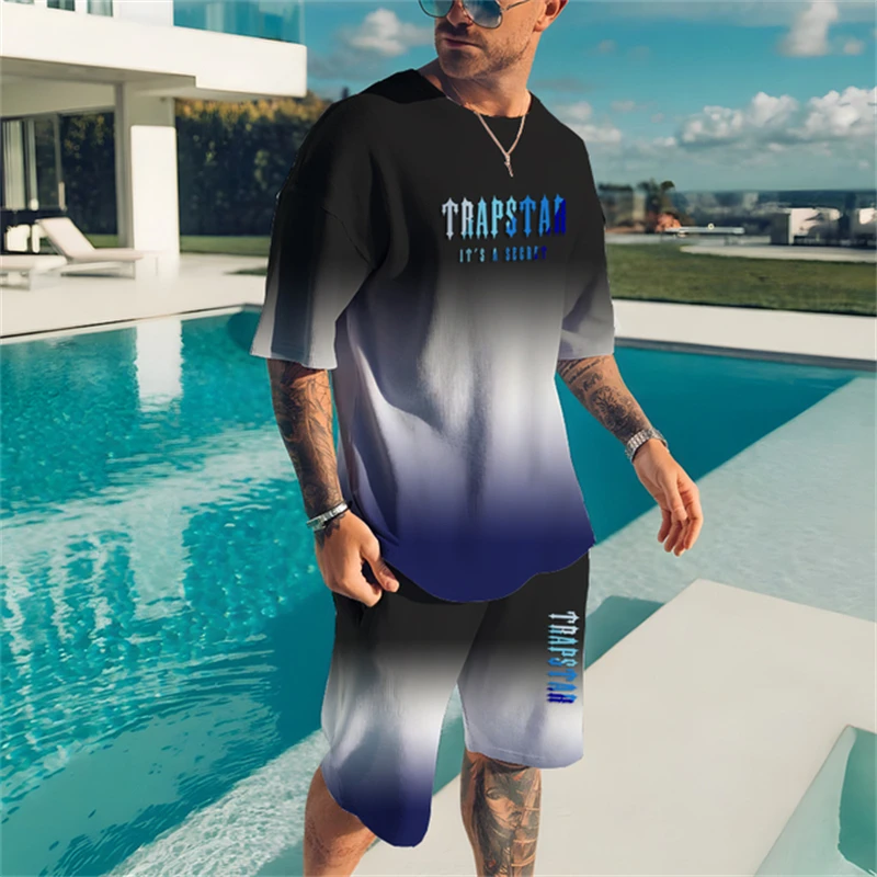 Oversized Summer Short Sleeved Men's Jogging Casual Fashion 3D Co Branded Printed Short Sleeved T-shirt+Shorts Two-piece Set
Oversized Summer Short Sleeved Men's Jogging Casual Fashion 3D Co Branded Printed Short Sleeved T-shirt+Shorts Two-piece Set