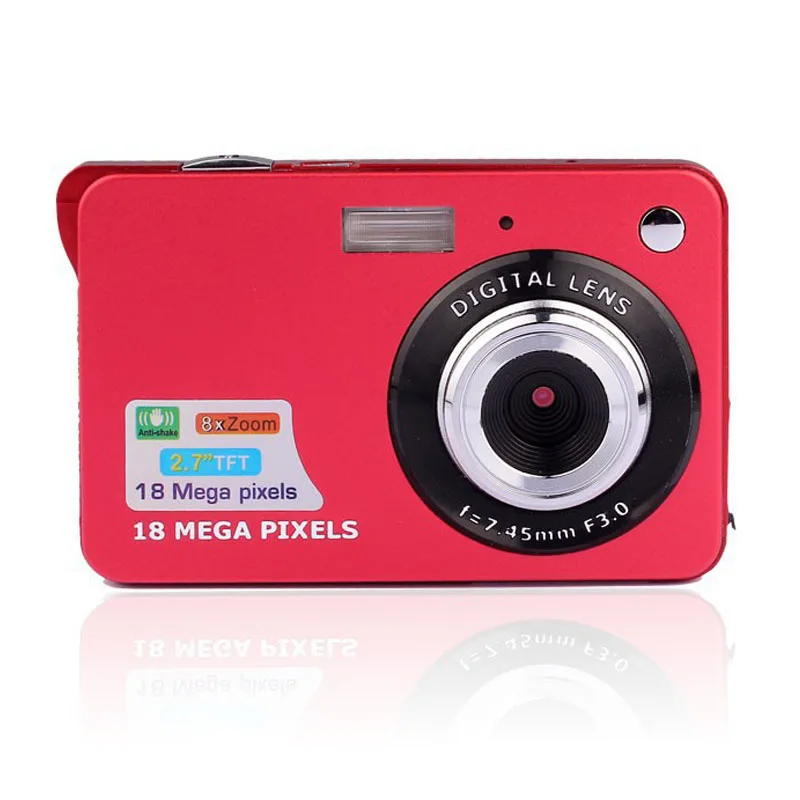 1080P Digital Camera Video Camcorder 18/48MP Photo 8X Zoom Anti-shake 2.7 Inch Large TFT Screen Battery Carry USB for Kids Teens
1080P Digital Camera Video Camcorder 18/48MP Photo 8X Zoom Anti-shake 2.7 Inch Large TFT Screen Battery Carry USB for Kids Teens