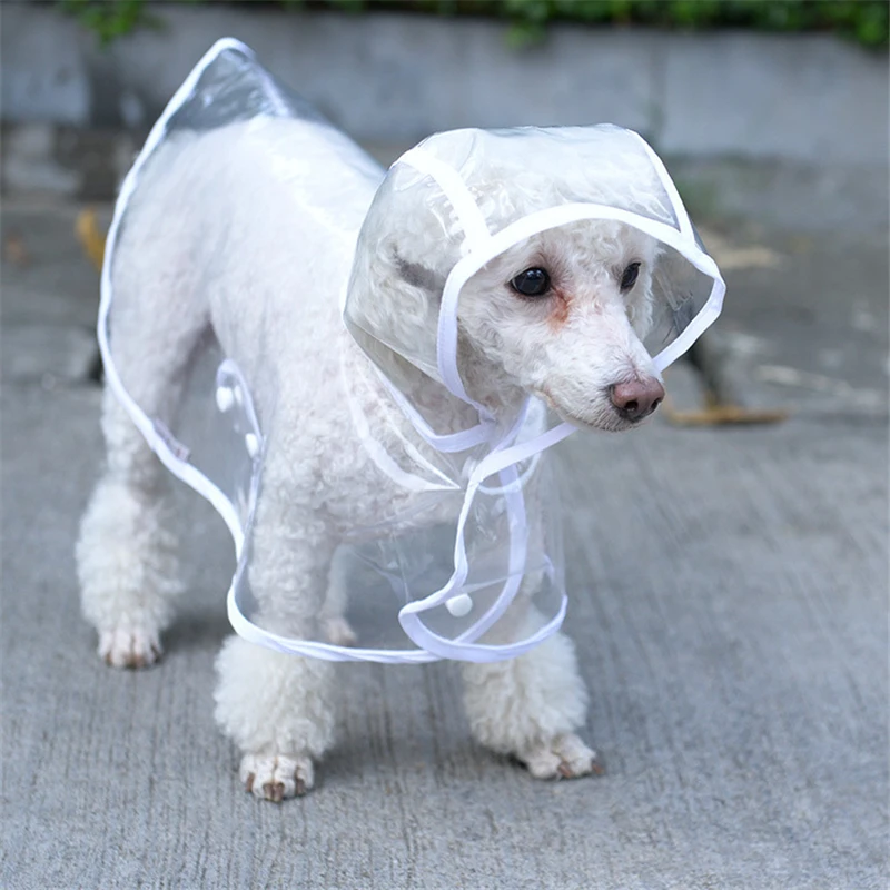 Summer Transparent Dog Rain Coat Waterproof Pet Clothes With Hood Puppy Dog Clothes For Small Dogs Chihuahua Pug Raincoat Jacket
Summer Transparent Dog Rain Coat Waterproof Pet Clothes With Hood Puppy Dog Clothes For Small Dogs Chihuahua Pug Raincoat Jacket