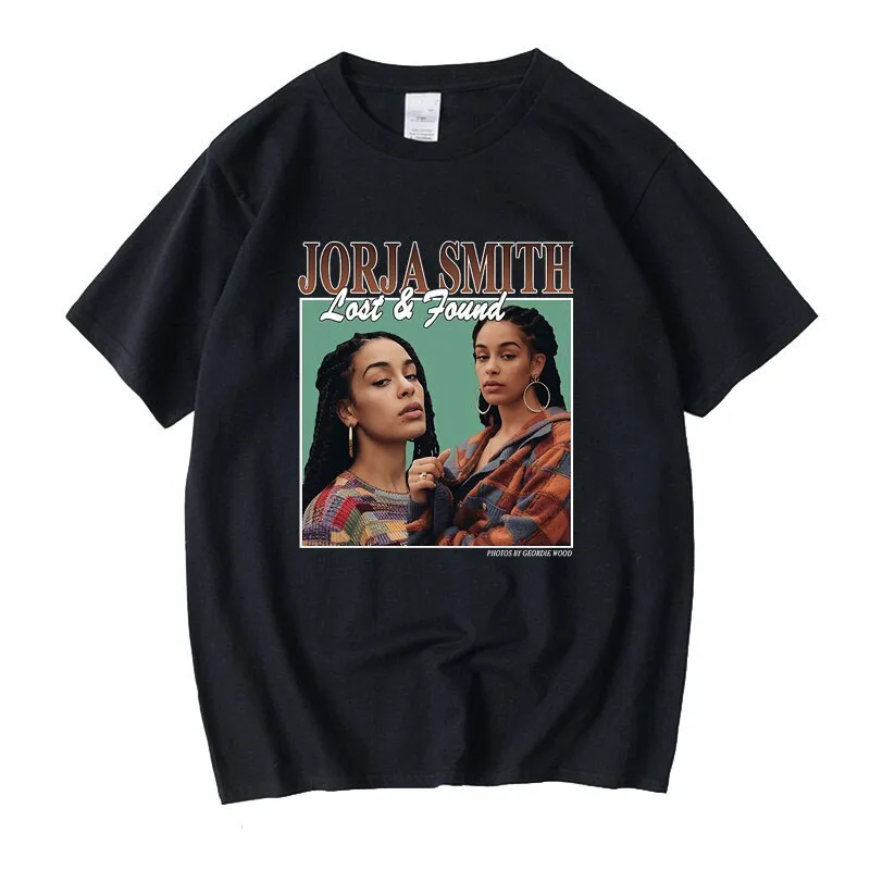Футболка Jorja Smith с рисунком манги, винтажная черная футболка унисекс, Мужская футболка с круглым вырезом, повседневные футболки с графическим рисунком в стиле ретро, хлопковая футболка для мужчин и женщин, футболки
Футболка Jorja Smith с рисунком манги, винтажная черная футболка унисекс, Мужская футболка с круглым вырезом, повседневные футболки с графическим рисунком в стиле ретро, хлопковая футболка для мужчин и женщин, футболки