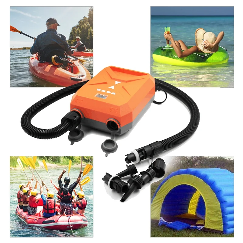12V 20PSI Paddle Board Air Pump SUP-Inflatable Pump Dual Stage Air Inflator for Outdoor Boats, Tent, Surfboard
12V 20PSI Paddle Board Air Pump SUP-Inflatable Pump Dual Stage Air Inflator for Outdoor Boats, Tent, Surfboard