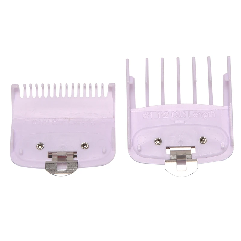 2PCS/Set Hair Clipper Combs Guide Kit Hair Trimmer Guards Attachments 1.5MM/4.5MM For WAHL Hair Clipper
2PCS/Set Hair Clipper Combs Guide Kit Hair Trimmer Guards Attachments 1.5MM/4.5MM For WAHL Hair Clipper