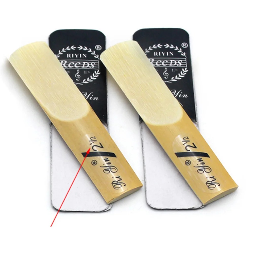 10pcs Eb Alto Sax Reeds Strength 2 / 2.5 / 3 Saxophone Reed Instrument Accessories High Quality Reed For Professionals Beginners
10pcs Eb Alto Sax Reeds Strength 2 / 2.5 / 3 Saxophone Reed Instrument Accessories High Quality Reed For Professionals Beginners