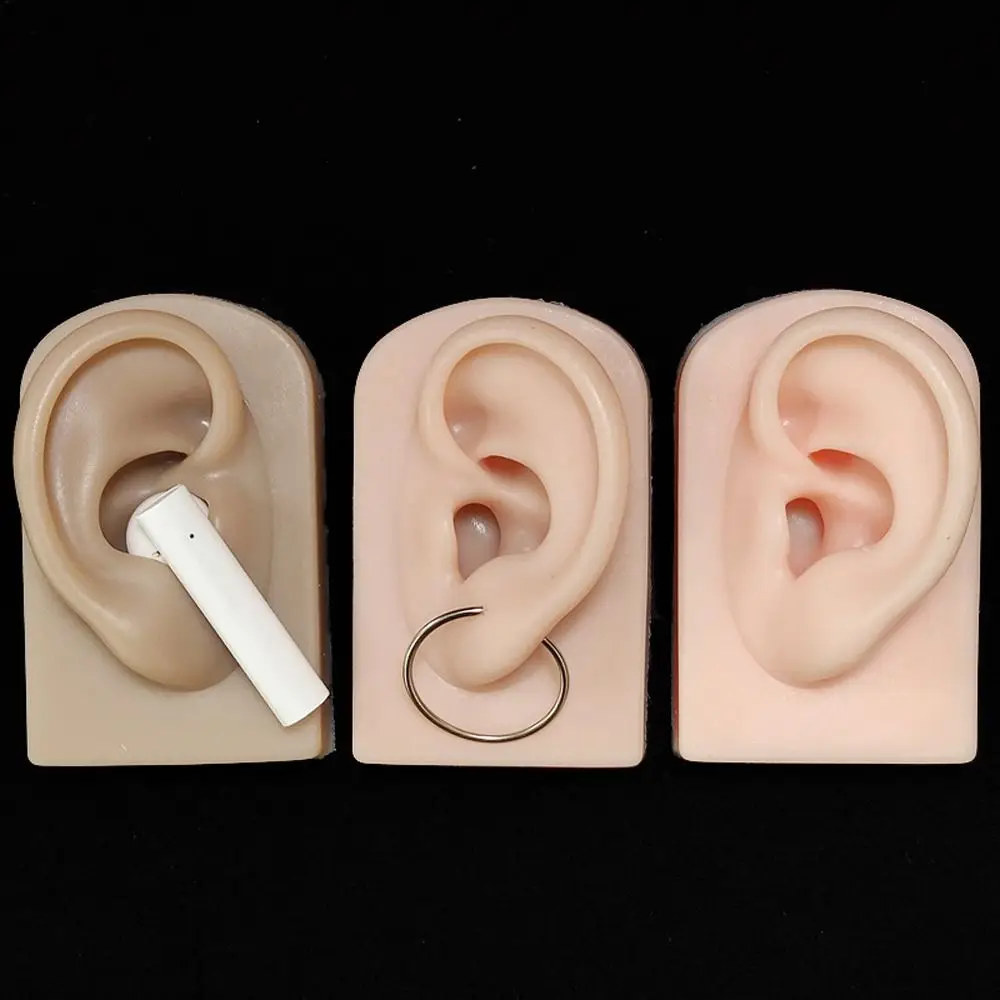 Soft Silicone Ear Model For hearing aid 1:1Human Body Part Model Professional Display Props teaching tools Jewelry display
Soft Silicone Ear Model For hearing aid 1:1Human Body Part Model Professional Display Props teaching tools Jewelry display