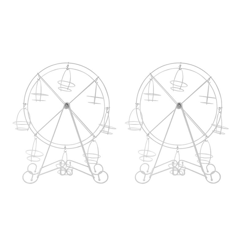 2X Party Rotatable Pastry Cupcake Holder 8 Cups Supplies Cake Stand Ferris Wheel Kitchen Home
2X Party Rotatable Pastry Cupcake Holder 8 Cups Supplies Cake Stand Ferris Wheel Kitchen Home