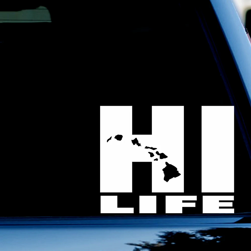 Гавайская наклейка на бампер, 3,8 дюйма x 4,75 дюйма, гавайская Hi Life, наклейка на бампер для окон, автомобилей, внедорожников, грузовиков, белая
Гавайская наклейка на бампер, 3,8 дюйма x 4,75 дюйма, гавайская Hi Life, наклейка на бампер для окон, автомобилей, внедорожников, грузовиков, белая