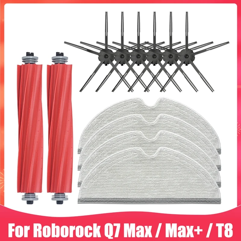 Запчасти для робота-пылесоса Xiaomi Roborock Q7 Max / Max +/T8, сменные детали, Швабра, основная боковая щетка
Запчасти для робота-пылесоса Xiaomi Roborock Q7 Max / Max +/T8, сменные детали, Швабра, основная боковая щетка