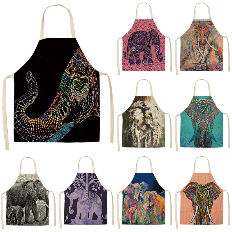 1Pcs Elephant Printing Kitchen Aprons Unisex Cotton Linen Bibs Home Cooking Baking Coffee Shop Cleaning Accessory 55*68cm
1Pcs Elephant Printing Kitchen Aprons Unisex Cotton Linen Bibs Home Cooking Baking Coffee Shop Cleaning Accessory 55*68cm