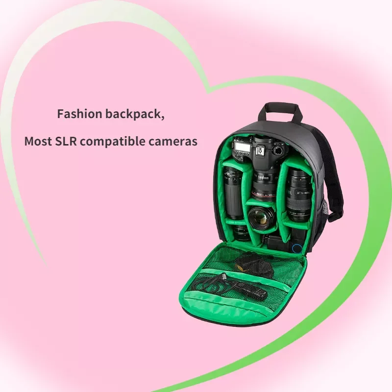 Micro single camera bag new leisure SLR camera bag photography bag camera bag backpack lens bag camera case outdoor
Micro single camera bag new leisure SLR camera bag photography bag camera bag backpack lens bag camera case outdoor