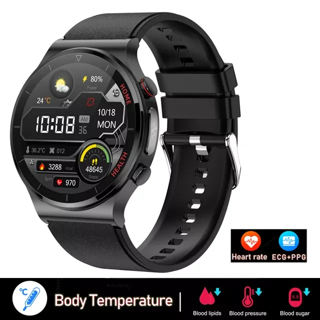 New ECG+PPG Smart Watch Men Sangao Laser Health Heart Rate Blood Pressure Fitness Sports Watches IP68 Waterproof Smartwatch
New ECG+PPG Smart Watch Men Sangao Laser Health Heart Rate Blood Pressure Fitness Sports Watches IP68 Waterproof Smartwatch