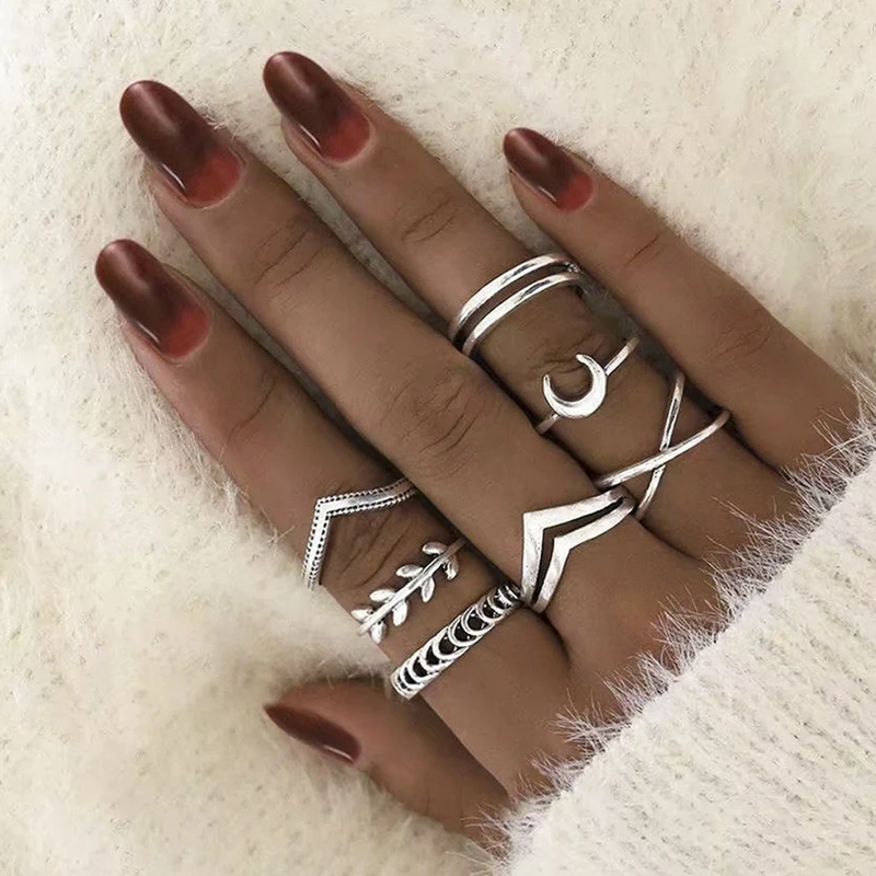 Silver Color Butterfly Heart Finger Ring Vintage Gothic Style Flower Angel Rings Hip Hop Fashion Streatwear Jewelry for Women
Silver Color Butterfly Heart Finger Ring Vintage Gothic Style Flower Angel Rings Hip Hop Fashion Streatwear Jewelry for Women