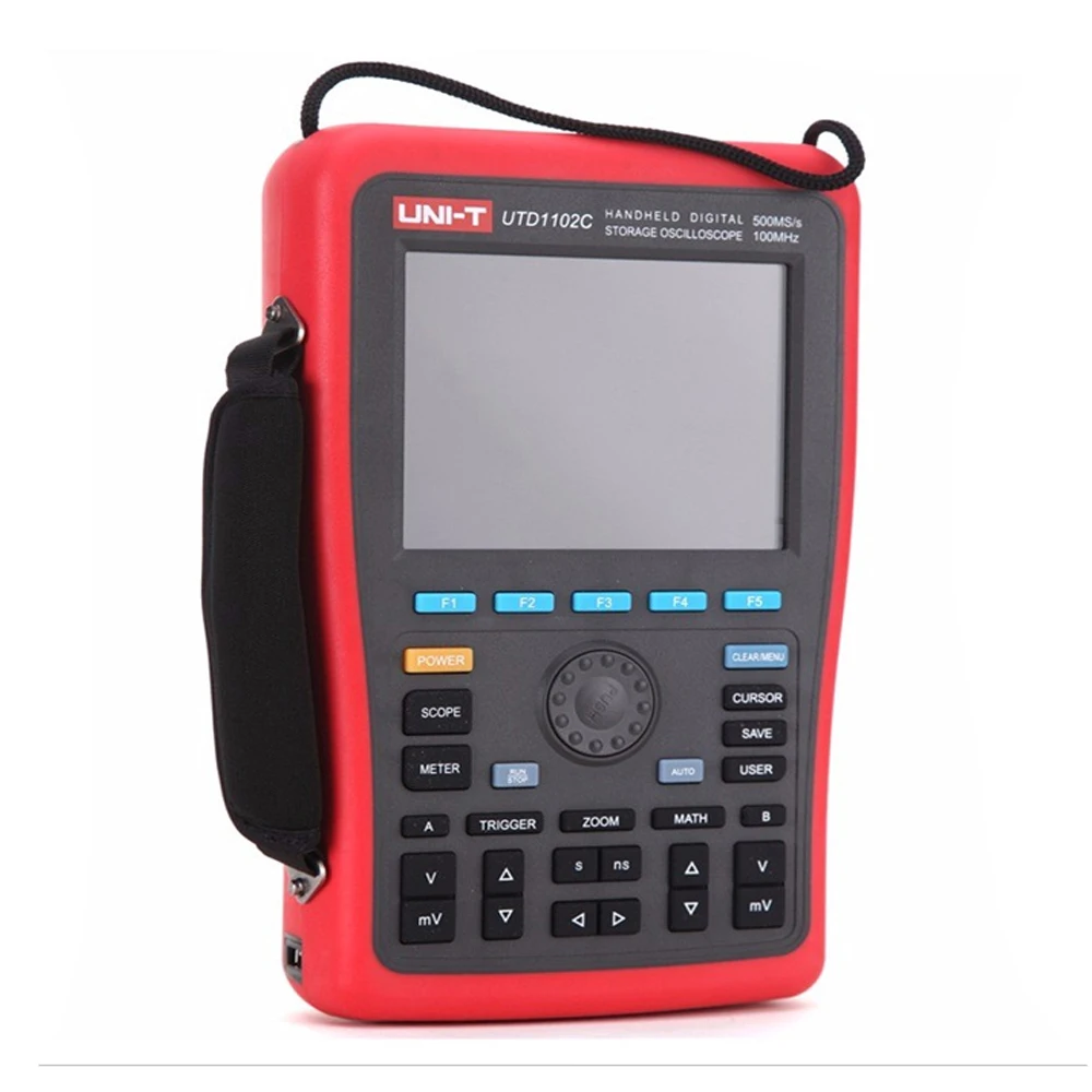Ручной цифровой осциллограф UNI-T UTD1102C, осциллограф с функцией записи сигналов, мультиметр, осциллограф 
Ручной цифровой осциллограф UNI-T UTD1102C, осциллограф с функцией записи сигналов, мультиметр, осциллограф