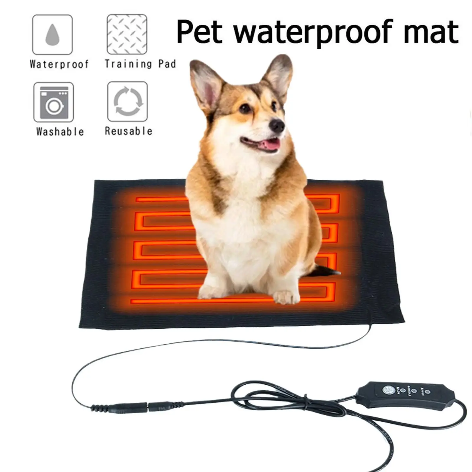 5V 2A USB Pet Warmer Heating Pad Electric Heater Pad Winter Warm Carpet For Animals Pet Heater Mat Carpet Z1P7
5V 2A USB Pet Warmer Heating Pad Electric Heater Pad Winter Warm Carpet For Animals Pet Heater Mat Carpet Z1P7