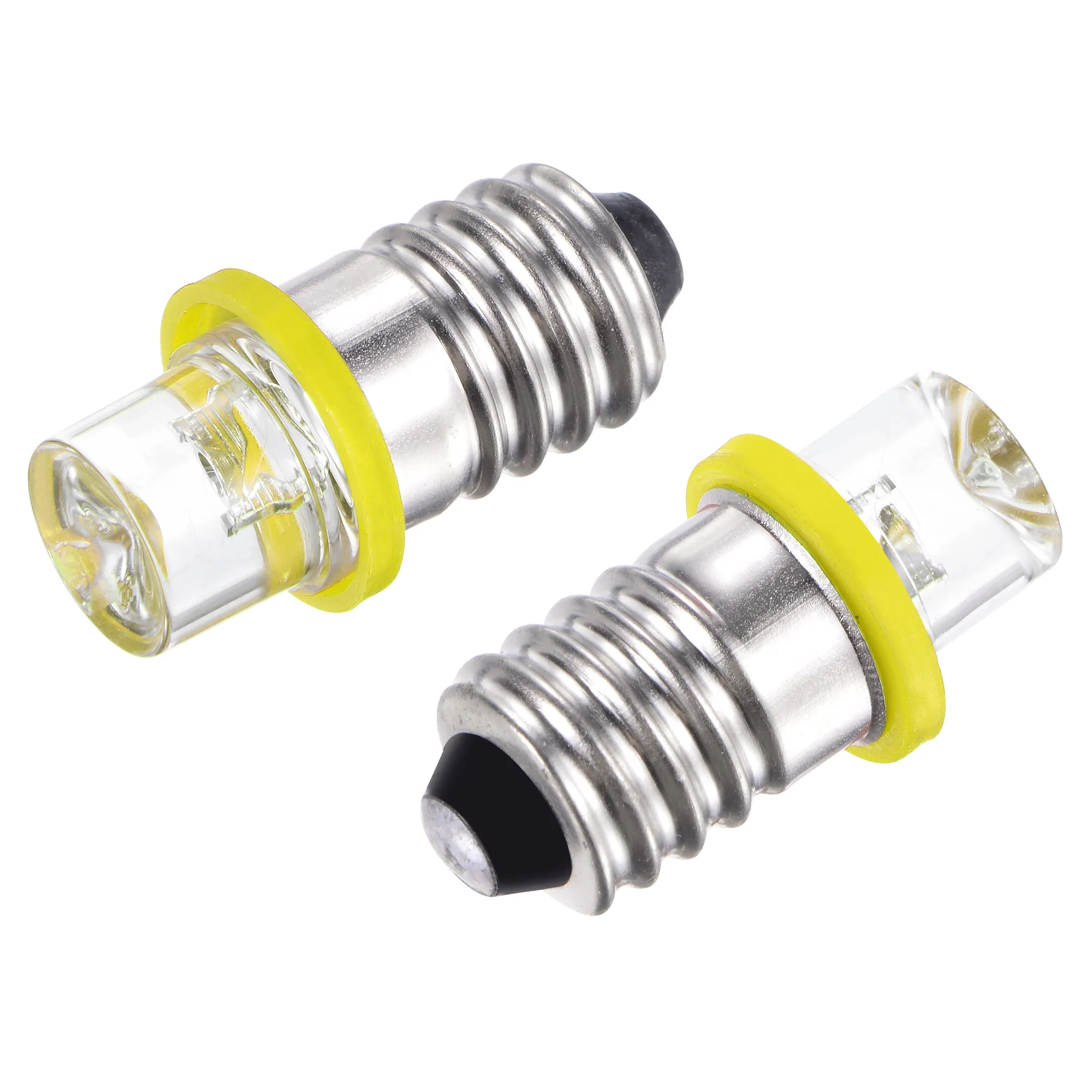 Uxcell 10 Pcs E10 Screw Base LED Bulb DC24V 0.25W Flat Head Mini Lights with Box Yellow
Uxcell 10 Pcs E10 Screw Base LED Bulb DC24V 0.25W Flat Head Mini Lights with Box Yellow