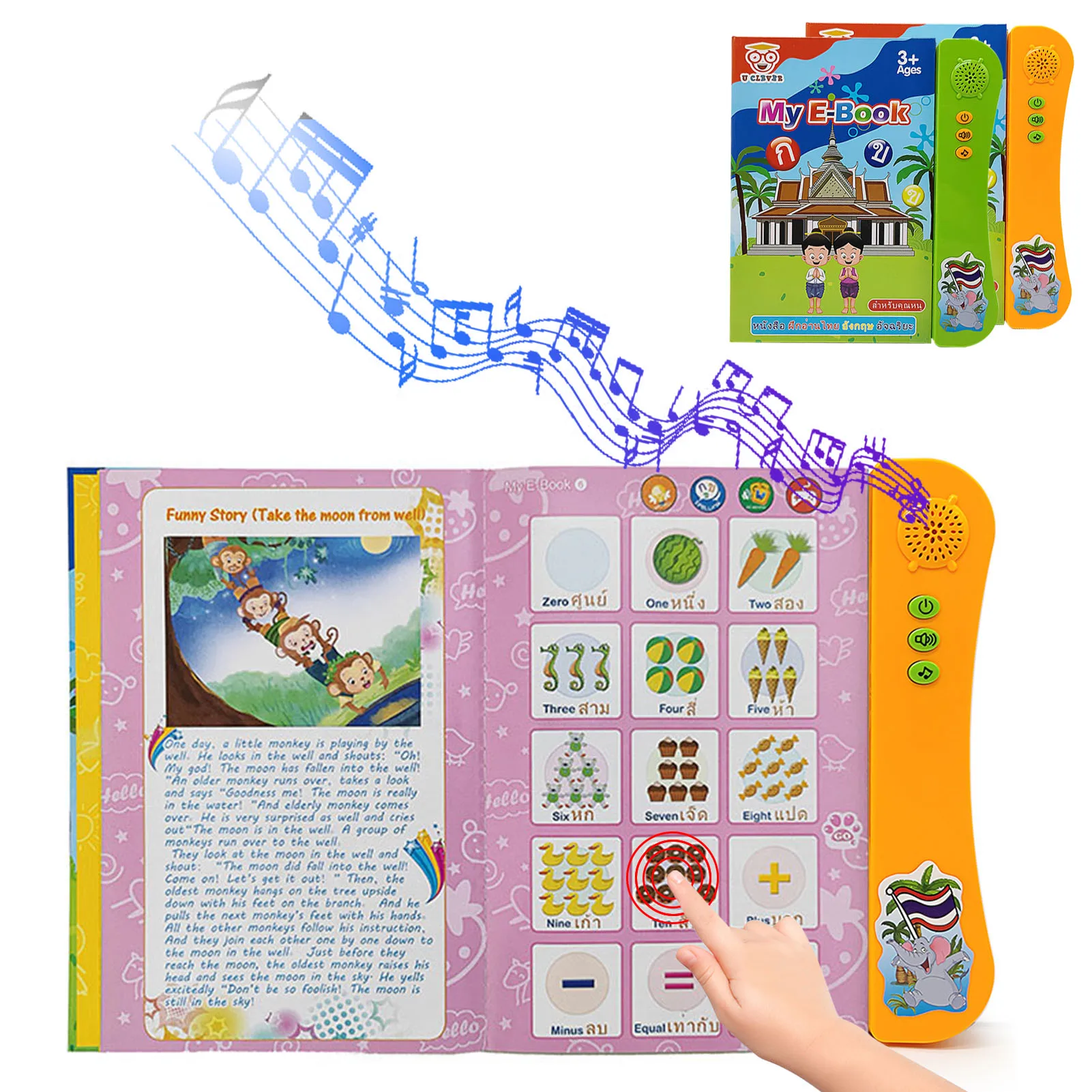 Early Learning Electronic Book Language Reading Book Early Educational Activity Book For Toddlers Early Development Toy
Early Learning Electronic Book Language Reading Book Early Educational Activity Book For Toddlers Early Development Toy