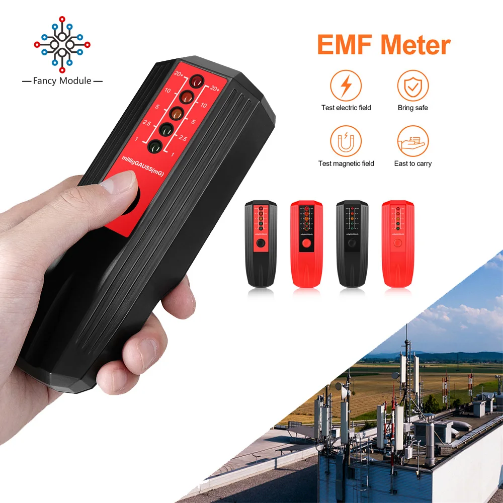 50-2000 Hz EMF Meters Portable Electromagnetic Field Radiation Detector Tester Handheld Counter Emission Dosimeter for Computer
50-2000 Hz EMF Meters Portable Electromagnetic Field Radiation Detector Tester Handheld Counter Emission Dosimeter for Computer