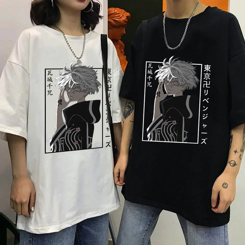 Футболка Мужская/женская оверсайз, топ с рисунком аниме «Мстители Токио», кавараги сендзю, Повседневная рубашка с коротким рукавом 
Футболка Мужская/женская оверсайз, топ с рисунком аниме «Мстители Токио», кавараги сендзю, Повседневная рубашка с коротким рукавом