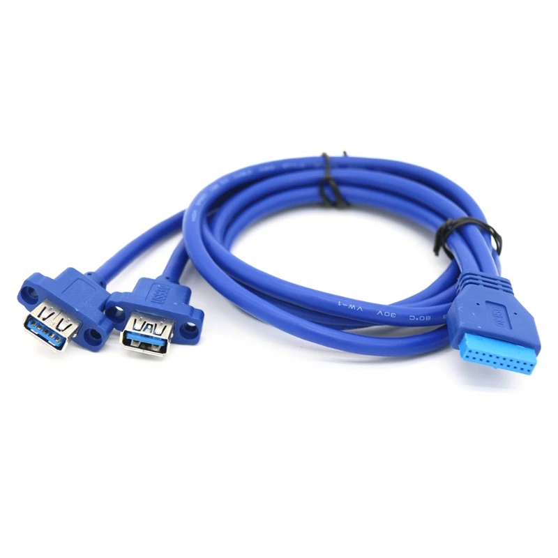 51 см 2x USB3.0 штекер к материнской плате 20-контактный кабель дефлектор линии адаптер 5 Гб R2LB
51 см 2x USB3.0 штекер к материнской плате 20-контактный кабель дефлектор линии адаптер 5 Гб R2LB