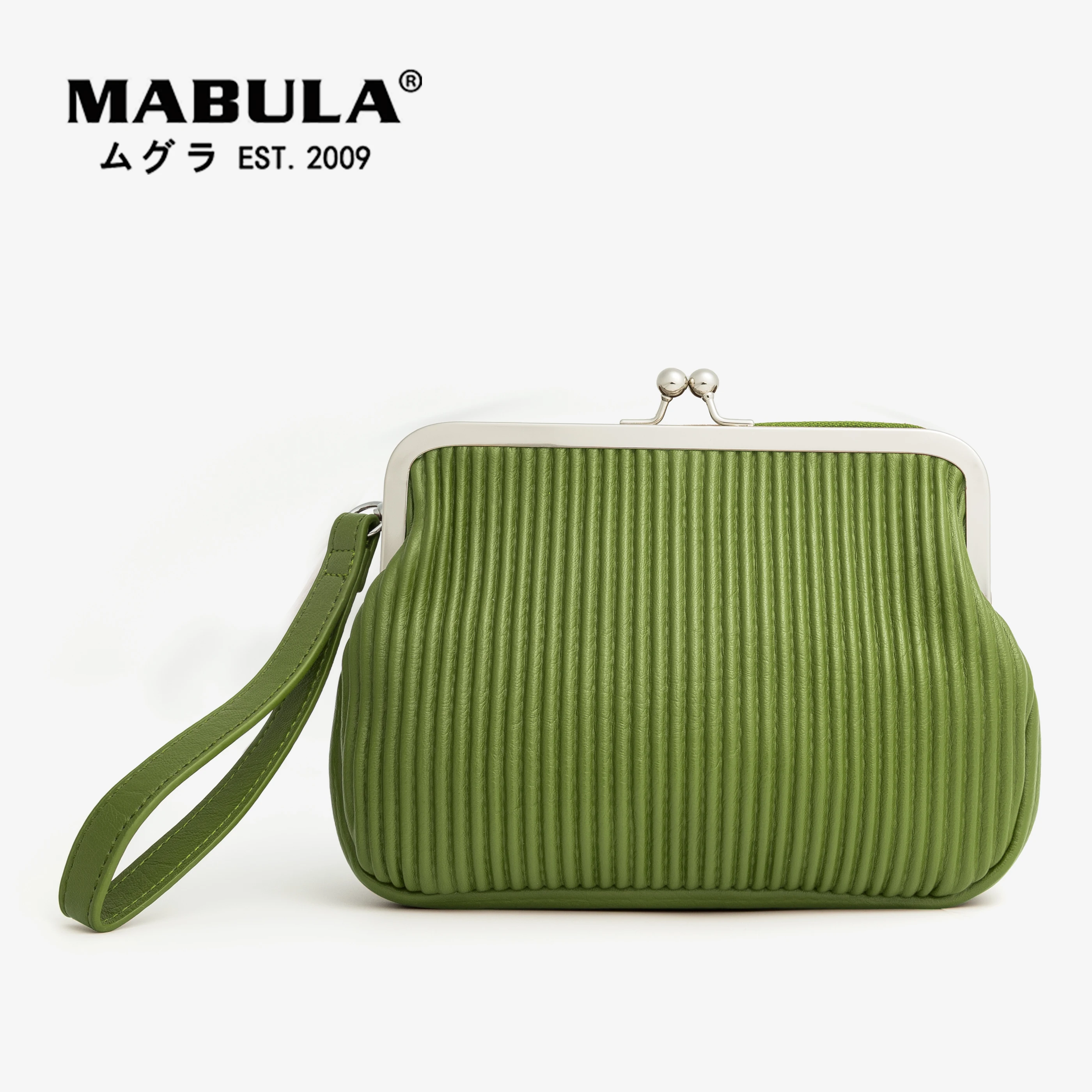 MABULA Pleated Design Clutch Frame Handbag Retro Small Crossbody Bag with Removable Strap Fashion Clutch Wrist Evening Purse
MABULA Pleated Design Clutch Frame Handbag Retro Small Crossbody Bag with Removable Strap Fashion Clutch Wrist Evening Purse