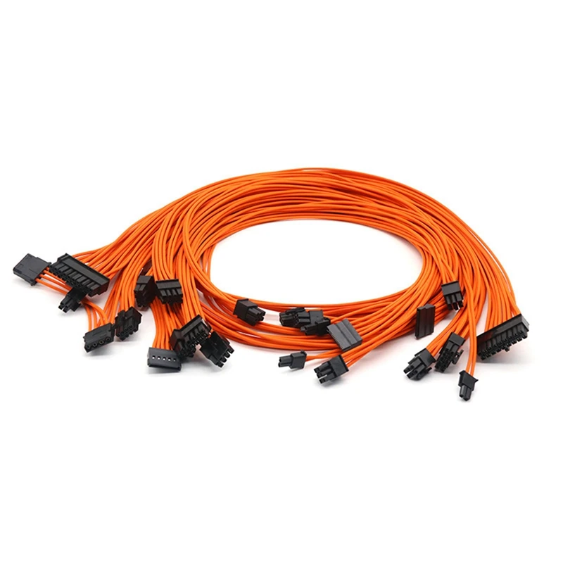 10-Piece Set RMX Module Cable Set Power Module Cable Hard Drive Cable Power Supply Cable
10-Piece Set RMX Module Cable Set Power Module Cable Hard Drive Cable Power Supply Cable