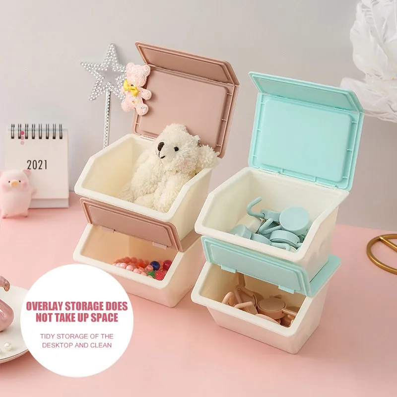 Desktop Mini Plastic Flip Storage Box Organizer Desktop Stackable Cosmetic Jewelry Box Office Accessories Storage Organizing Box
Desktop Mini Plastic Flip Storage Box Organizer Desktop Stackable Cosmetic Jewelry Box Office Accessories Storage Organizing Box