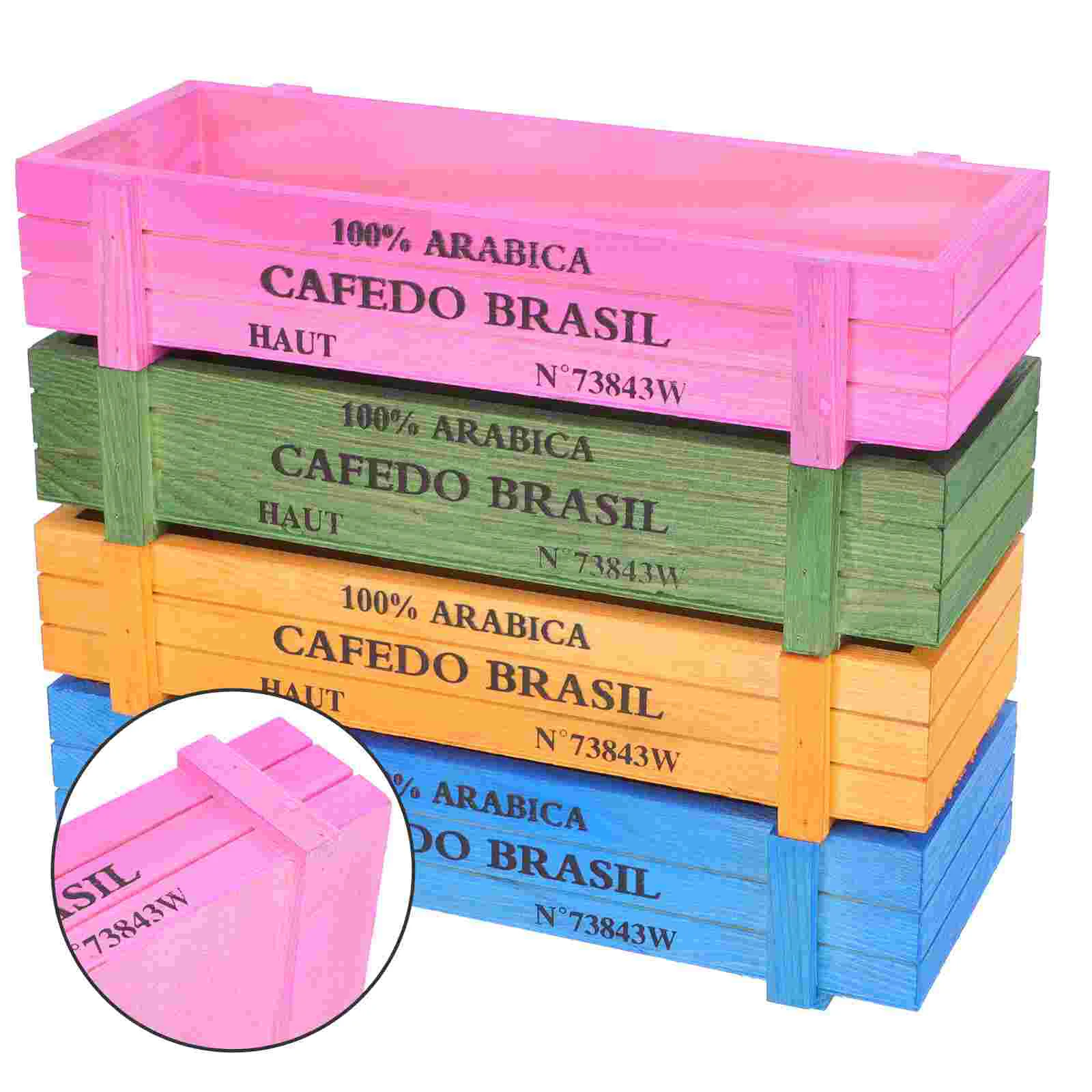 4Pcs Boxes Rustic Planters Windowsill Planter Indoor Container Planter Desktop Flower Pot
4Pcs Boxes Rustic Planters Windowsill Planter Indoor Container Planter Desktop Flower Pot