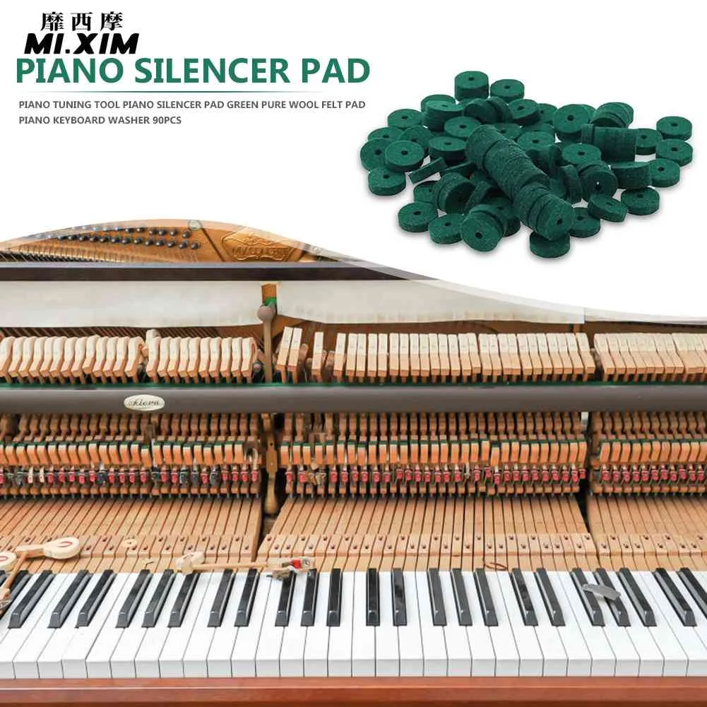 90pcs 5.2mm Piano Ring Pad Piano Keyboard Tuning Felt Washers Musical Instrument for Music Lovers Playing Accessories
90pcs 5.2mm Piano Ring Pad Piano Keyboard Tuning Felt Washers Musical Instrument for Music Lovers Playing Accessories