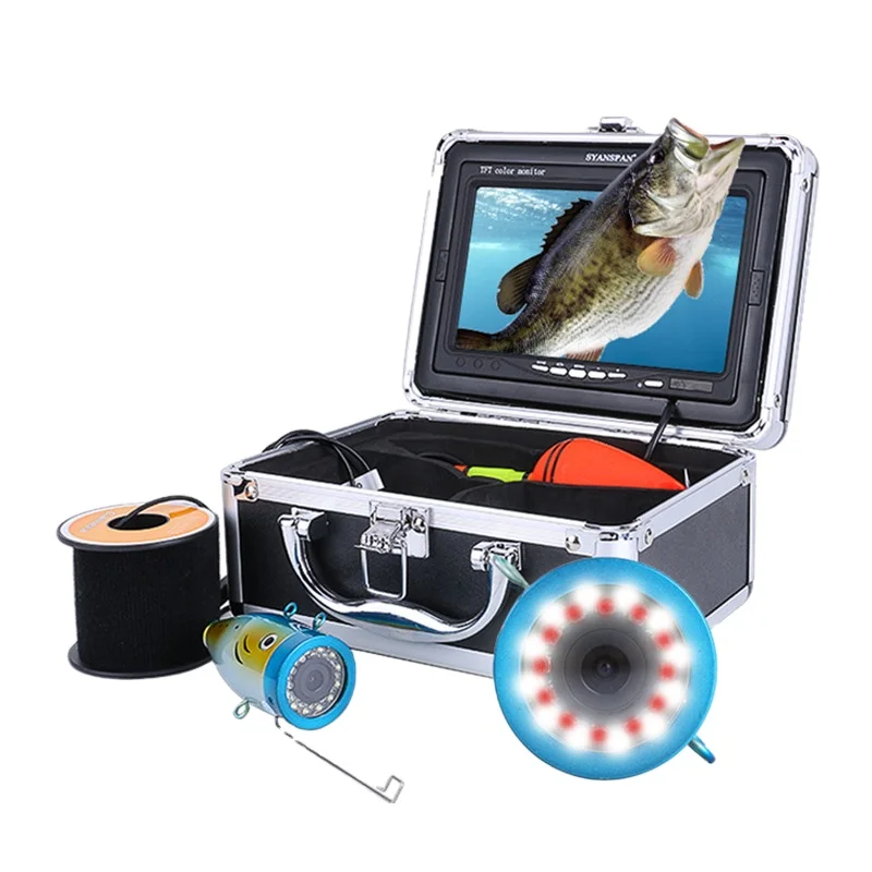 New Arrival 15M 9" Dual Lens 4500mAh HD 1000TVL Infrared Ice Fishing Underwater Fish Finder Video Camera
New Arrival 15M 9" Dual Lens 4500mAh HD 1000TVL Infrared Ice Fishing Underwater Fish Finder Video Camera