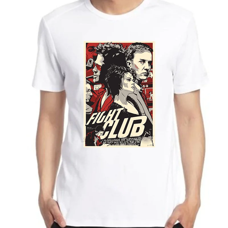 Fight Club graphic t shirts Oversized t-shirt Short Sleeve Tee Top Streetwear Harajuku Summer Men's clothing
Fight Club graphic t shirts Oversized t-shirt Short Sleeve Tee Top Streetwear Harajuku Summer Men's clothing