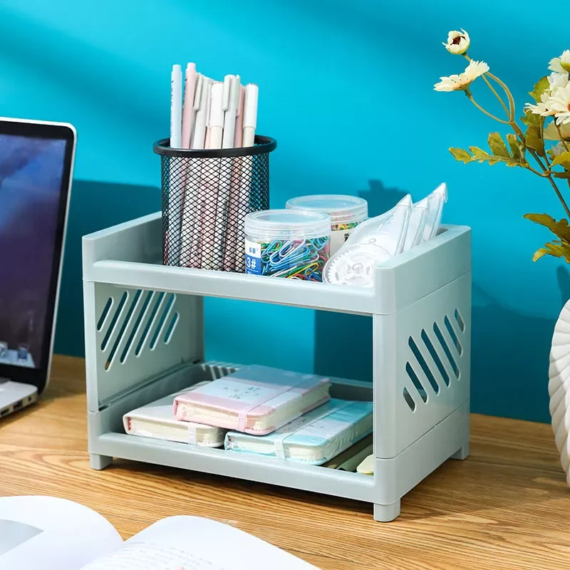 Bathroom Double-Layer Storage Rack Home Office Storage Stationery Organizer Shelves Cosmetic Shelf Desk Organizer
Bathroom Double-Layer Storage Rack Home Office Storage Stationery Organizer Shelves Cosmetic Shelf Desk Organizer