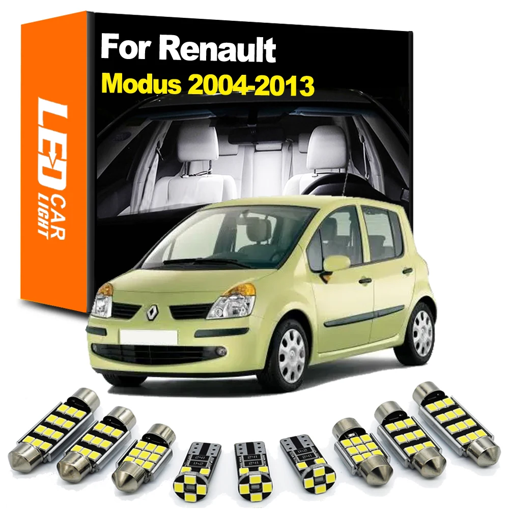 Zoomsee 12 шт. комплект светильник Ки для Renault Modus Grand Modus 2004-2010 2011 2012 2013 Canbus Автомобильная купольная лампа для чтения багажника
Zoomsee 12 шт. комплект светильник Ки для Renault Modus Grand Modus 2004-2010 2011 2012 2013 Canbus Автомобильная купольная лампа для чтения багажника