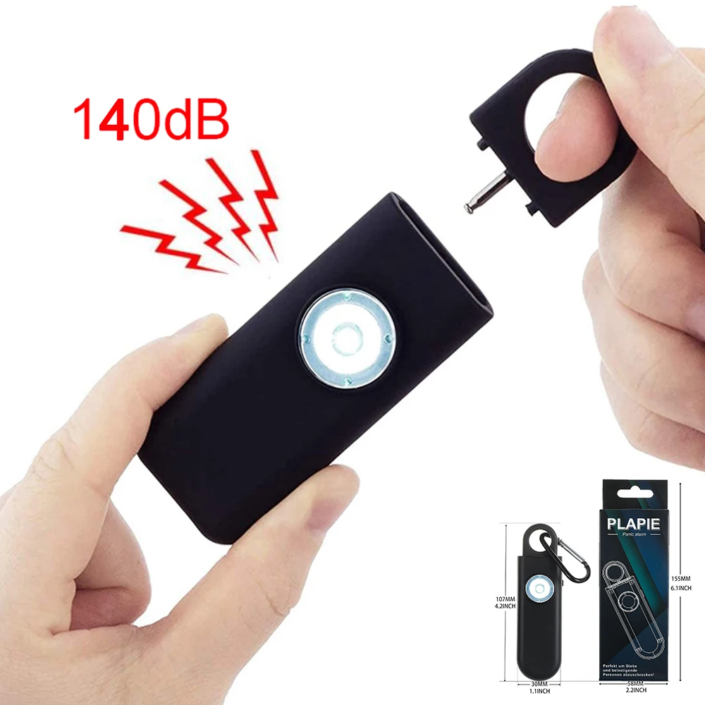 Self Defense Siren Safety Alarm for Women Keychain with 140dB SOS LED Light Personal Alarms Personal Security Keychain Alarm
Self Defense Siren Safety Alarm for Women Keychain with 140dB SOS LED Light Personal Alarms Personal Security Keychain Alarm