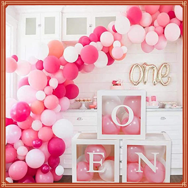 Birthday Balloon Boxes For Party Decorations 1st Birthday Balloon Blocks Decor with ONE Letter Boy Girl Baby Shower Decor
Birthday Balloon Boxes For Party Decorations 1st Birthday Balloon Blocks Decor with ONE Letter Boy Girl Baby Shower Decor