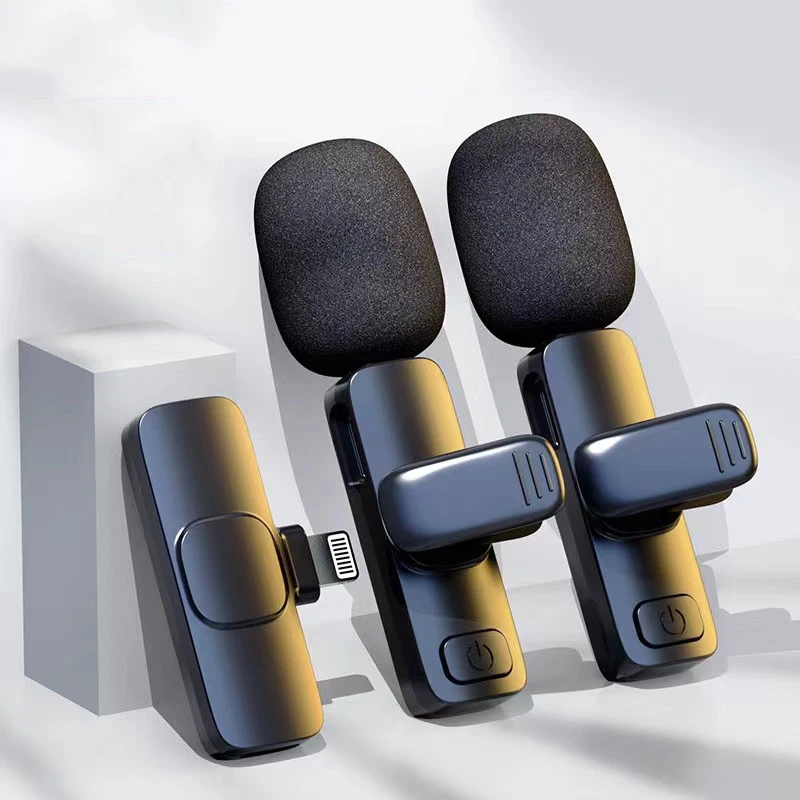 Microphone Lavalier sans fil, portable, audio, vidéo, statique, mini micro pour iPhone, Android, diffusion en direct, jeu, télép
Microphone Lavalier sans fil, portable, audio, vidéo, statique, mini micro pour iPhone, Android, diffusion en direct, jeu, télép