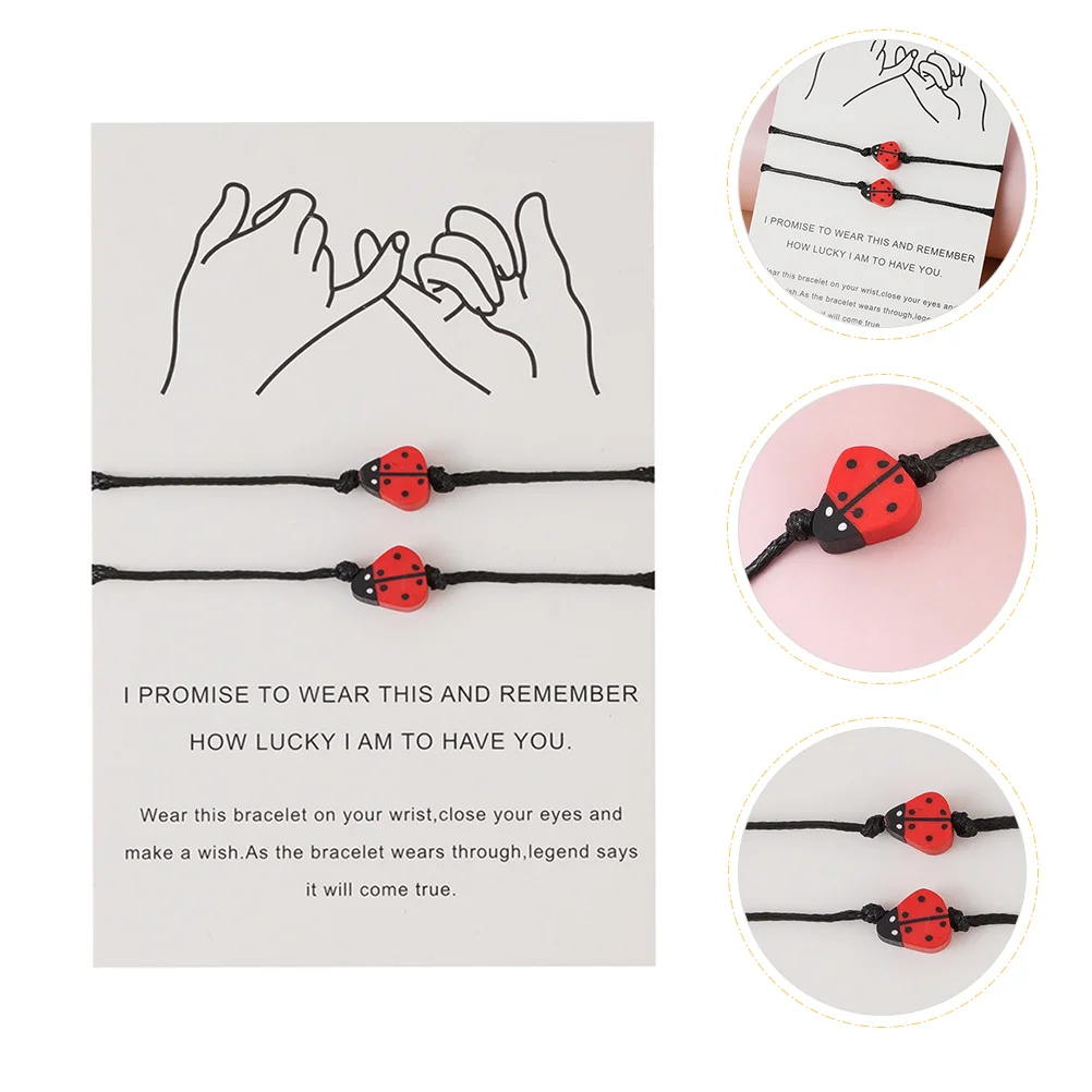 Bracelet Bracelets Braided Friendship Anklet Matching Barefoot Beach Womenstretch Wristband Ladybug Ankle Strand Braid
Bracelet Bracelets Braided Friendship Anklet Matching Barefoot Beach Womenstretch Wristband Ladybug Ankle Strand Braid