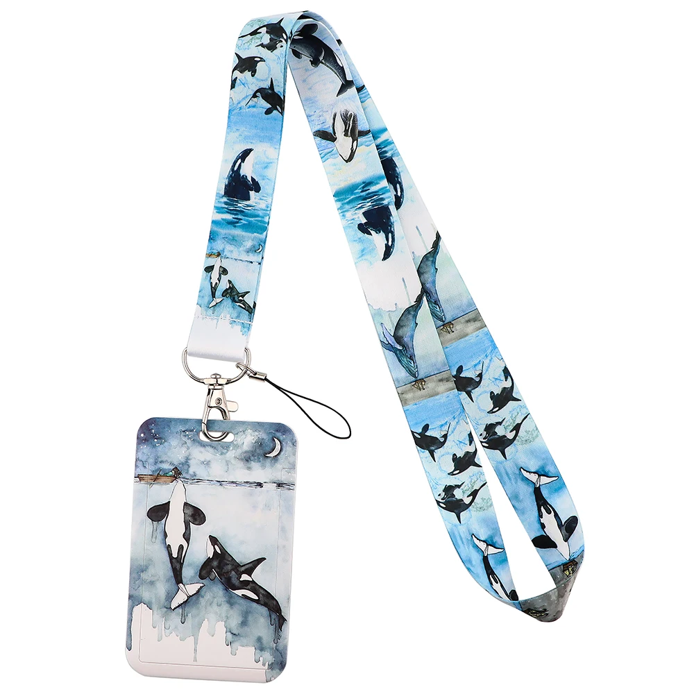CB1305 Whale Lanyard For Keychain ID Card Cover Passport Student Cellphone USB Badge Holder Key Ring Neck Straps Accessories
CB1305 Whale Lanyard For Keychain ID Card Cover Passport Student Cellphone USB Badge Holder Key Ring Neck Straps Accessories