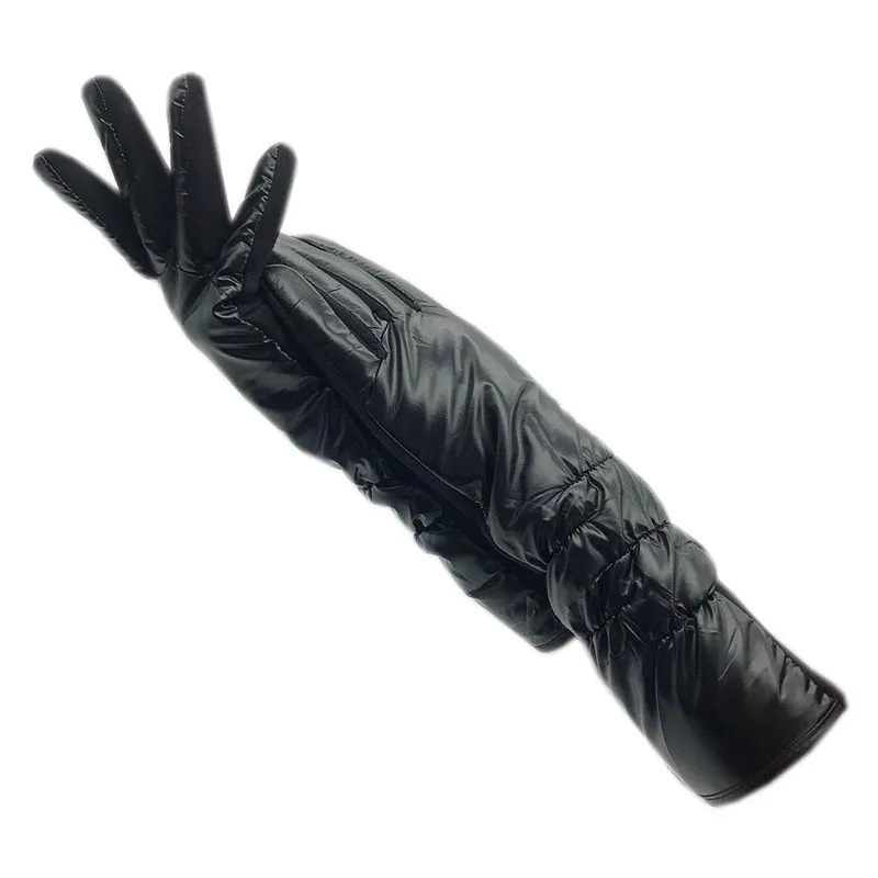 Gloves winter ladies fashion down cloth gloves new length 35 cm arm AB version warm driving midi long touch screen thick black d
Gloves winter ladies fashion down cloth gloves new length 35 cm arm AB version warm driving midi long touch screen thick black d