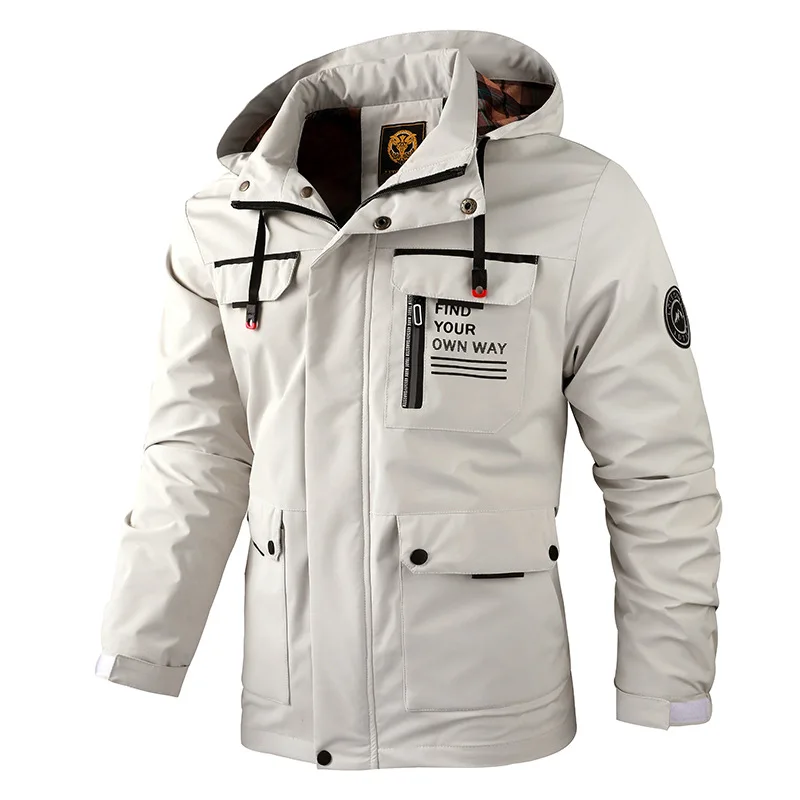Men's Casual Jacket Parka Autumn And Winter Hooded Jacket Men's Coat Solid Color Coat
Men's Casual Jacket Parka Autumn And Winter Hooded Jacket Men's Coat Solid Color Coat