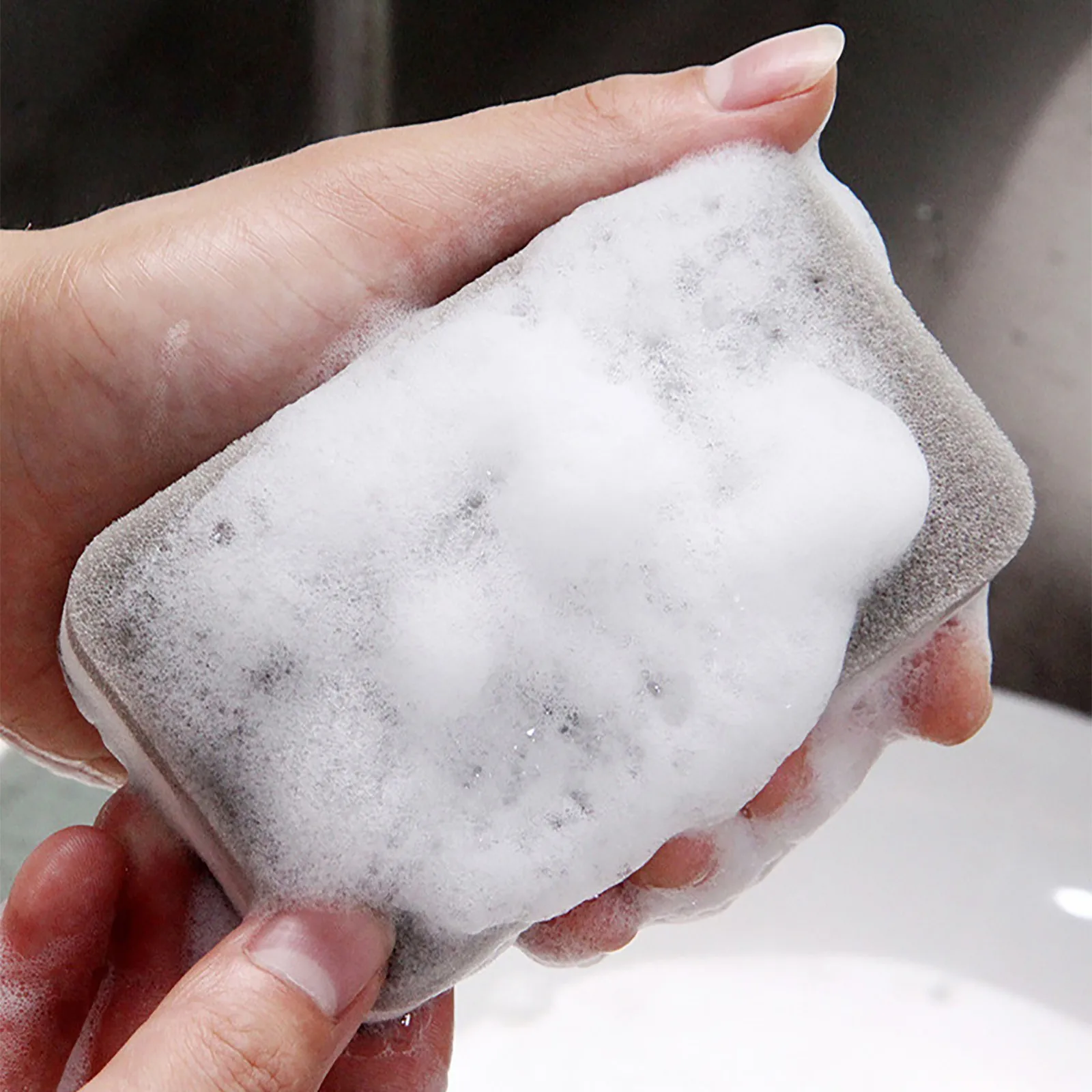 1/5pc Sponge Scrubber Washing Cleaning Kitchen Sponge Cleaning Brush Brushes Pot Pan Dishwashing Sponges New Bathroom Accessorie
1/5pc Sponge Scrubber Washing Cleaning Kitchen Sponge Cleaning Brush Brushes Pot Pan Dishwashing Sponges New Bathroom Accessorie