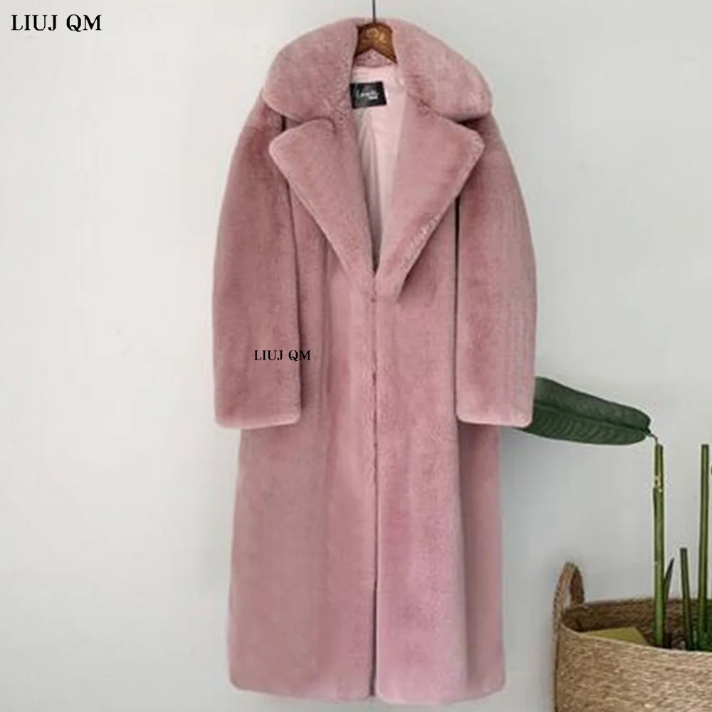 5XL Женская верхняя одежда, Зимняя парка, теплое пальто из искусственного меха, толстая длинная куртка, женское теплое пальто с отложным воротником
5XL Женская верхняя одежда, Зимняя парка, теплое пальто из искусственного меха, толстая длинная куртка, женское теплое пальто с отложным воротником