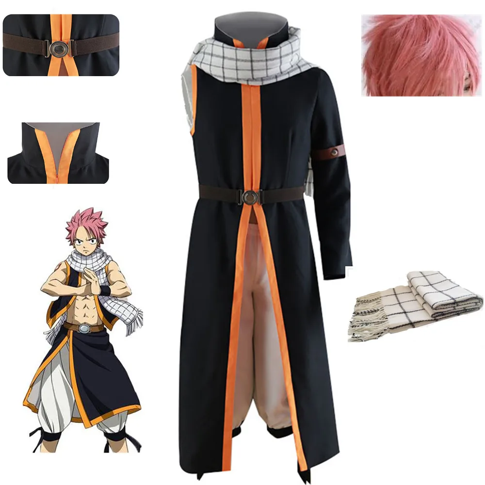 Костюм для косплея Natsu Dragneel из аниме «Фея хвост», костюм для косплея, униформа на Хэллоуин для взрослых женщин и мужчин
Костюм для косплея Natsu Dragneel из аниме «Фея хвост», костюм для косплея, униформа на Хэллоуин для взрослых женщин и мужчин