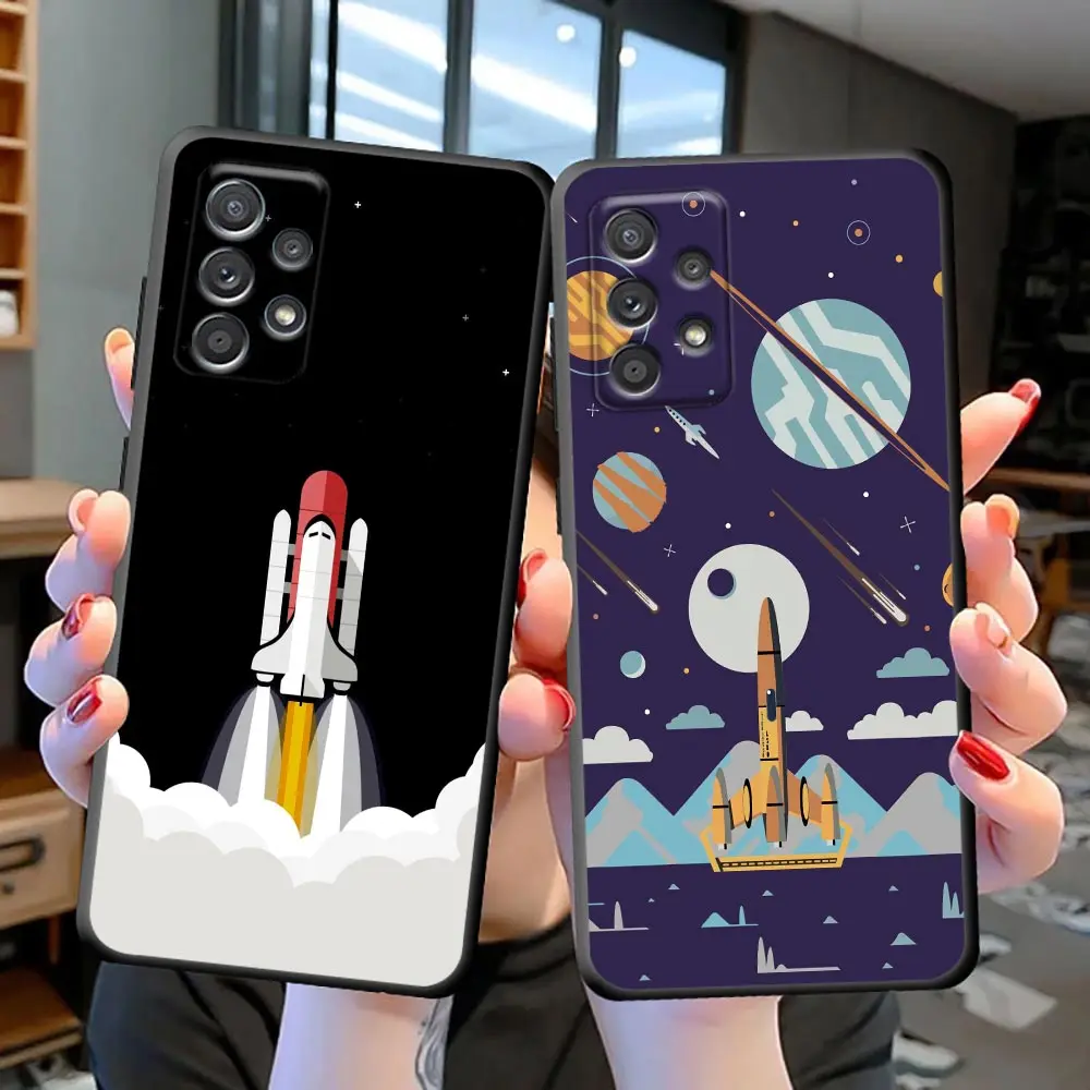 Funda Coque Phone Case for Samsung S22 S21 S20 S23 S8 S9 S10 Lite FE Plus Ultra 4G 5G TPU Case Capa Para Cover Rocket Spaceship
Funda Coque Phone Case for Samsung S22 S21 S20 S23 S8 S9 S10 Lite FE Plus Ultra 4G 5G TPU Case Capa Para Cover Rocket Spaceship