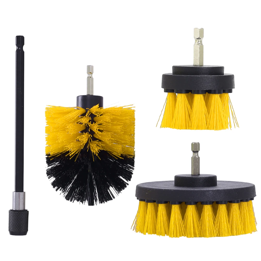 4Pcs Drill Brush Cleaner Kit Car Tire Rim Scrubber Cleaning Brush Car Detailing Drill Kit Bathroom Bathtub Car Cleaning Tool
4Pcs Drill Brush Cleaner Kit Car Tire Rim Scrubber Cleaning Brush Car Detailing Drill Kit Bathroom Bathtub Car Cleaning Tool