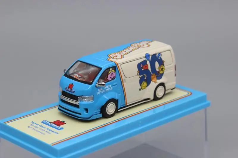 Tarmac Works cartoon 1:64 transporter van alloy car model 5th generation Hiace for Toyota TW
Tarmac Works cartoon 1:64 transporter van alloy car model 5th generation Hiace for Toyota TW