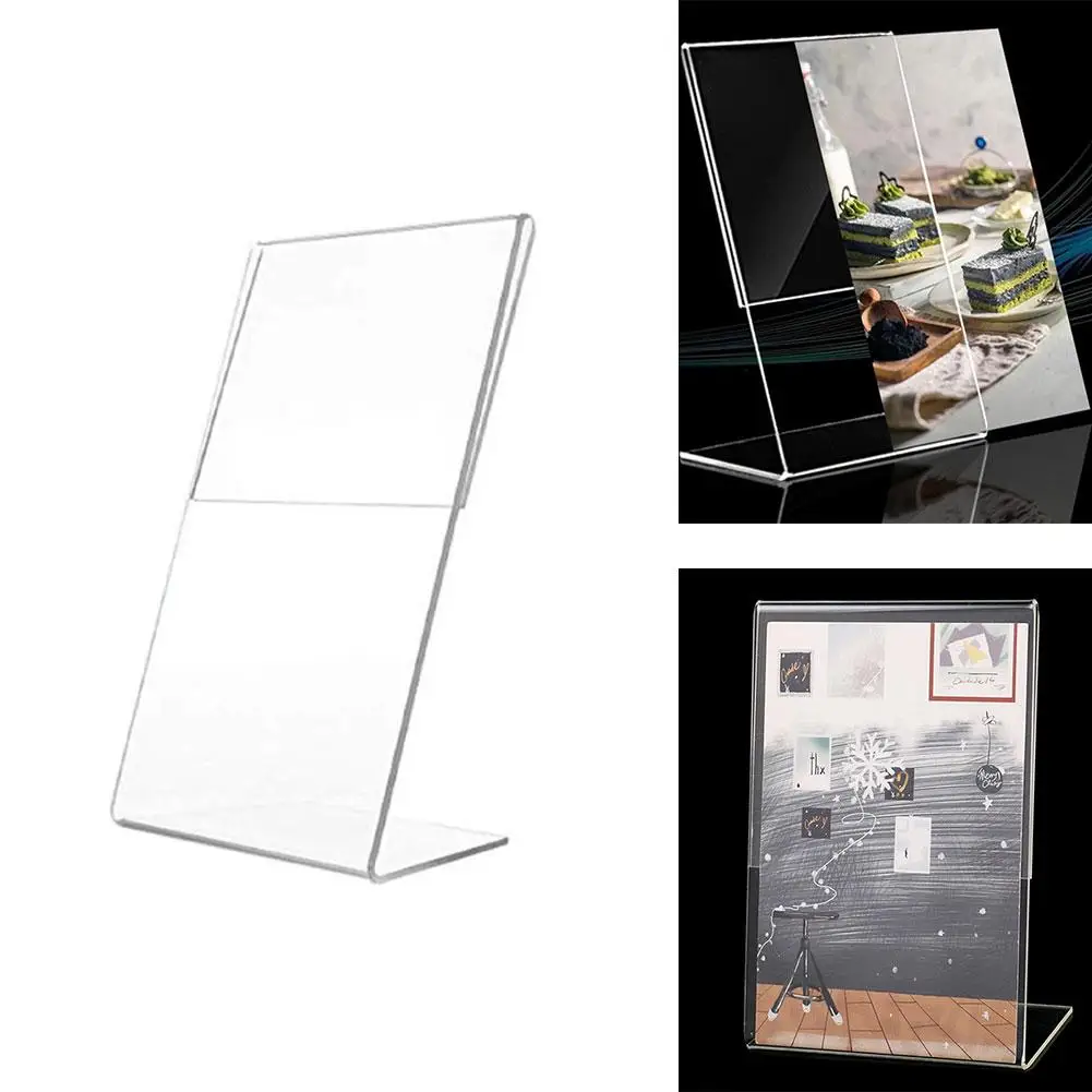1pc Rectangle A6 Transparent Acrylic Display Stand Desk Display Card Stand 10cmx15cm Business Display Holder
1pc Rectangle A6 Transparent Acrylic Display Stand Desk Display Card Stand 10cmx15cm Business Display Holder
