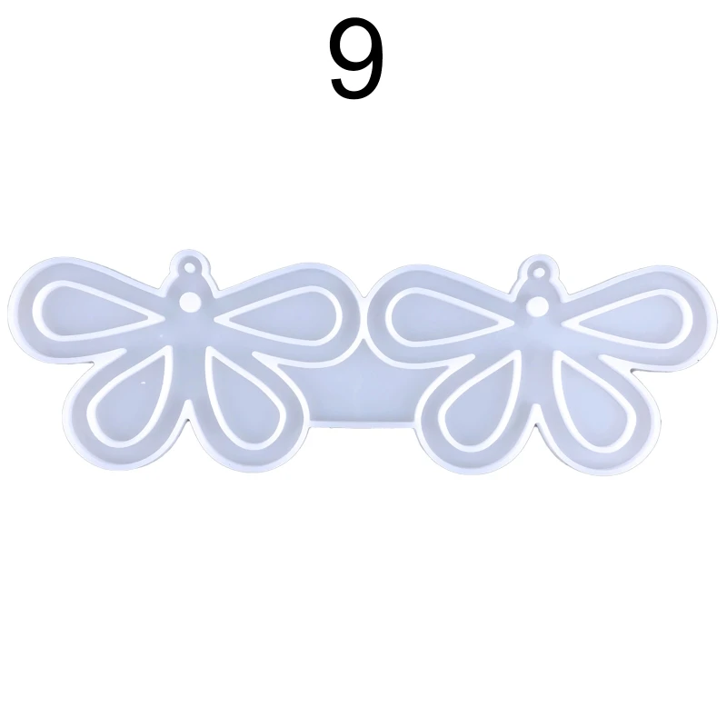 N58F Diy Crystal Epoxy Mold Earrings Mold Hanging Pendant Decoration Drop Glue for butterfly Mirror Silicone Mold for Diy Crafts
N58F Diy Crystal Epoxy Mold Earrings Mold Hanging Pendant Decoration Drop Glue for butterfly Mirror Silicone Mold for Diy Crafts