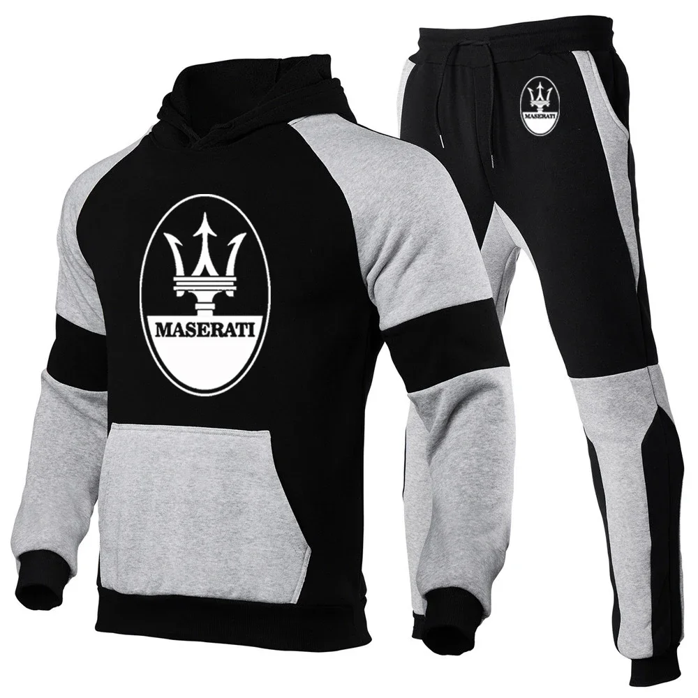 Racing Car For Maserati Men Clothing Sports New Stly Suits Pullover Tracksuit Casual Hoodie Sportswear+Pant Fashion 2Pcs Set 
Racing Car For Maserati Men Clothing Sports New Stly Suits Pullover Tracksuit Casual Hoodie Sportswear+Pant Fashion 2Pcs Set