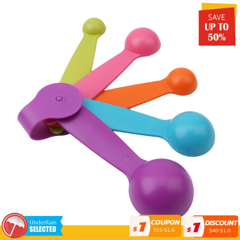 5PCs small Set Color Measure Of Kitchen Spoons Of Measurement Tools Of Cooking Spoons Size S Kichen Accessories Tool
5PCs small Set Color Measure Of Kitchen Spoons Of Measurement Tools Of Cooking Spoons Size S Kichen Accessories Tool