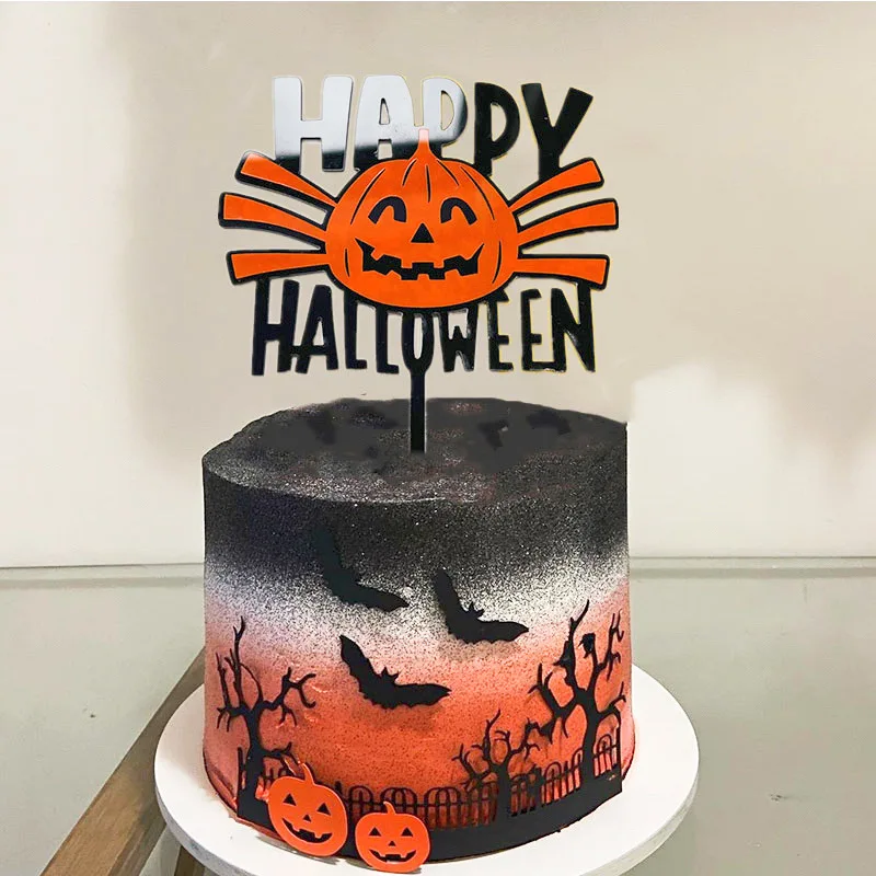Acrylic Happy Halloween Cake Topper Pumpkin Baking Decor Witch Party Decorations Dessert Decorations
Acrylic Happy Halloween Cake Topper Pumpkin Baking Decor Witch Party Decorations Dessert Decorations