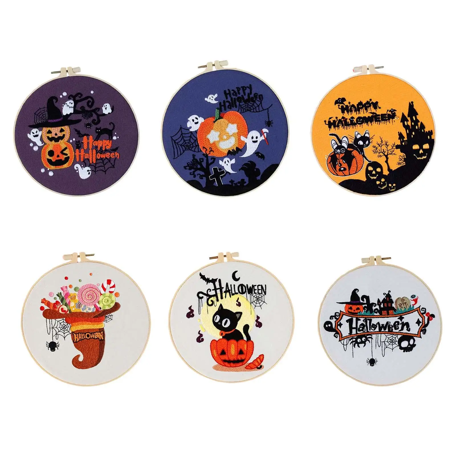 Halloween Style DIY Cross Stitch Printing Embroidery Kit for Beginners Exquisite Living Room Interior Decoration Accessory
Halloween Style DIY Cross Stitch Printing Embroidery Kit for Beginners Exquisite Living Room Interior Decoration Accessory